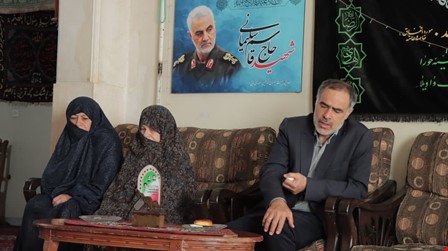 دیدار با خانواده معظم شهیدان آرتیمانی