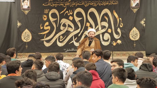 هیئت دانش‌آموزی به مناسبت ایام فاطمیه