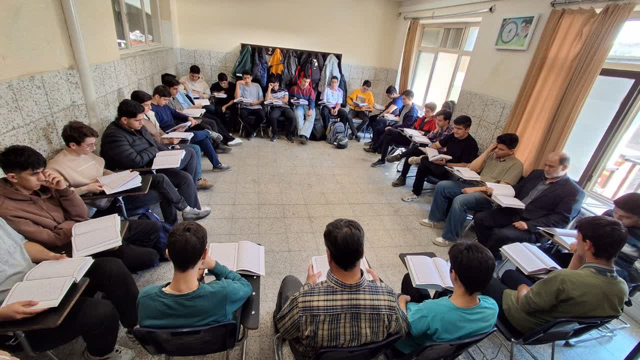 محفل جزء خوانی قرآن کریم