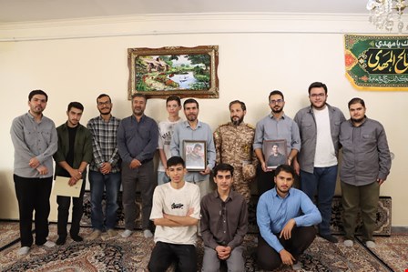 دیدار با خانواده معظم شهید اسماعیل زهدی شمس